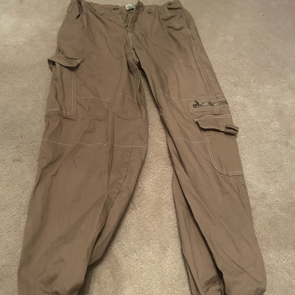 Men's Brown Cargo Pants